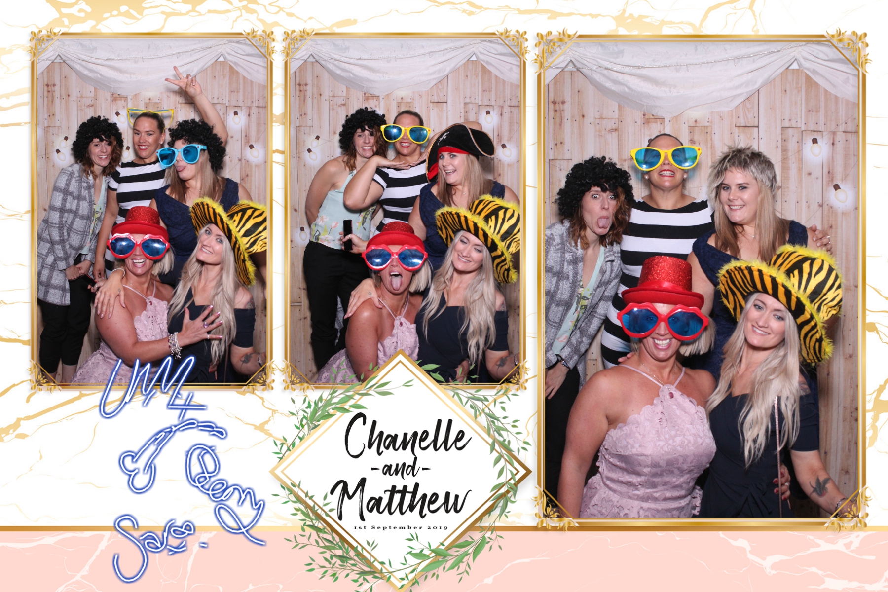 Chanelle and Matthew’s Wedding | View more photos from the event at gallery.blissbooth.co.uk/u/BlissBooth/Chanelle-and-Matthew’s-Wedding
